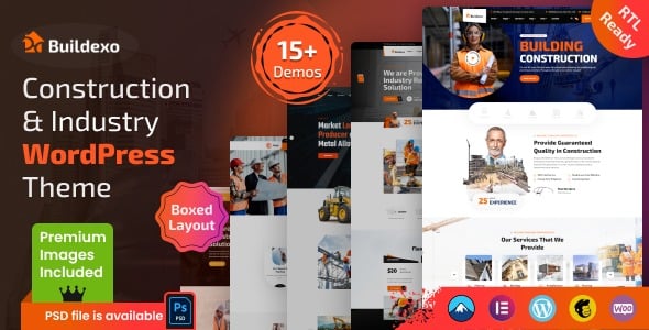 Blxo Construction WordPress Theme