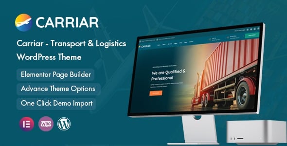 Carriar Transport & Logistic WordPress Theme