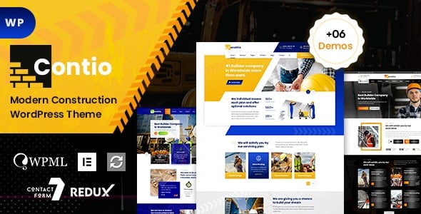 Contio Construction WordPress