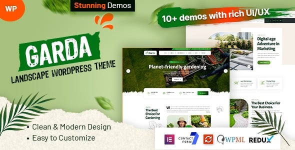 Garda Gardening WordPress Theme