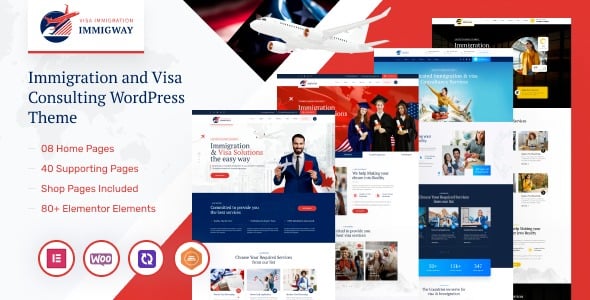 Immigway Immigration and Visa Consulting WordPress Theme