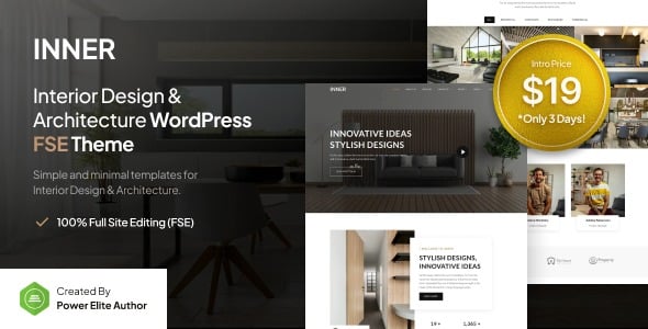 Inner Interior Design & Architecture WordPress Theme