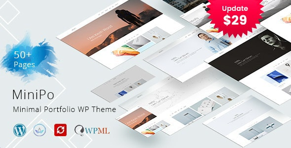 MiniPo - Minimal Portfolio WordPress Theme