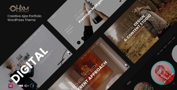 Ohixm - Creative Ajax Portfolio WordPress Theme