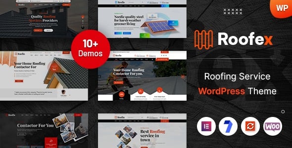 Roofex Roofing WordPress Theme