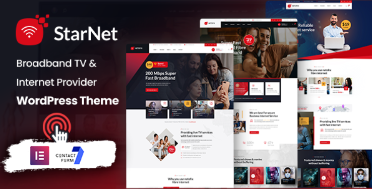 StarNet Internet Provider WordPress Theme