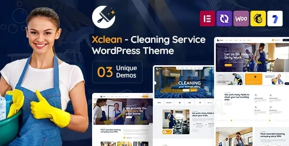 Xclean Cleaning Services WordPress Theme