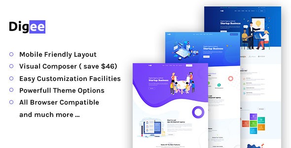 Digee Digital Marketing Agency WordPress Theme