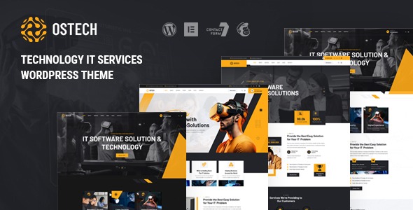 Ostech Technology IT Services WordPress Theme