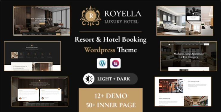 Royella Resort & Hotel Booking Multi-Purpose WordPress Theme