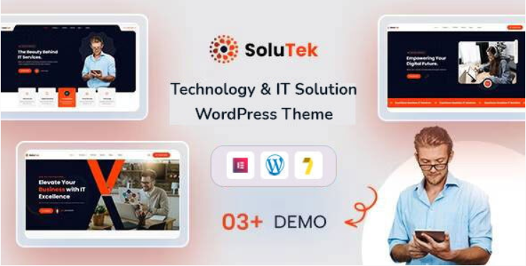 Solutek Technology & IT Services WordPress Theme