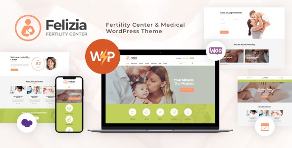 Felizia Fertility Center & Medical WordPress Theme