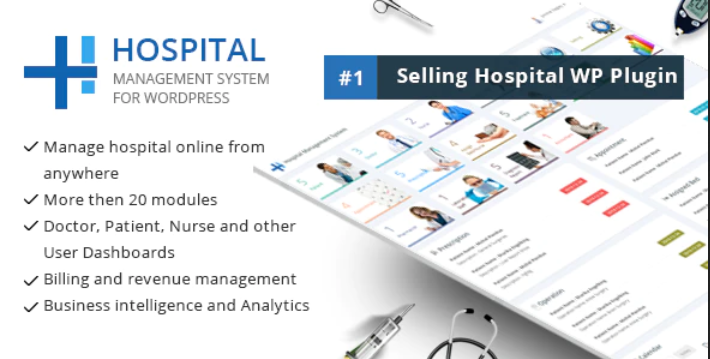 Hospital Management System for WordPress