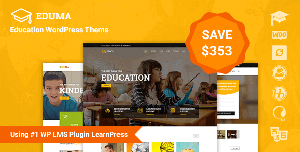 Eduma Education Wordpress Theme