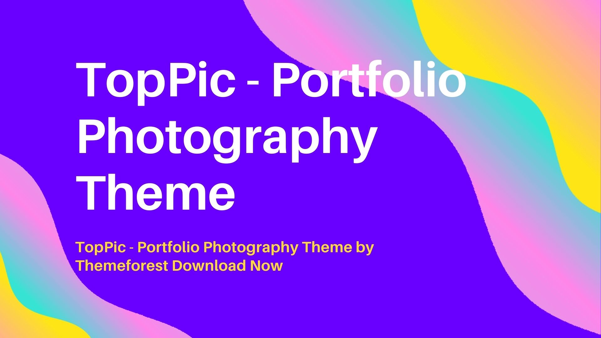 TopPic - Portfolio Photography Theme